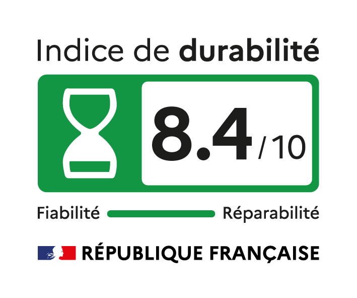 Indice de durabilité : 8.4 / 10